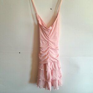 Wild Fable Juniors Zig Zag Dress Blush Pink Size Medium